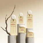 Luxury Square Glass Cosmetics Bottle Set