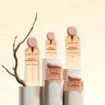 Custom Square Glass Cosmetics Bottle Set