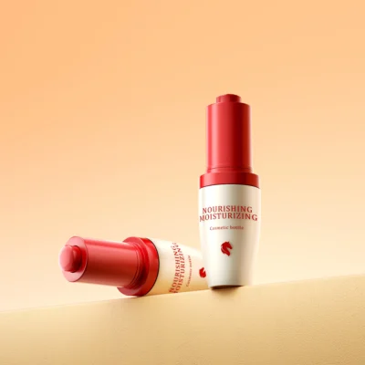 30ml Glass Dropper Bottle Red Color