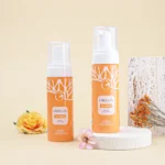 Orange Foam Bottle