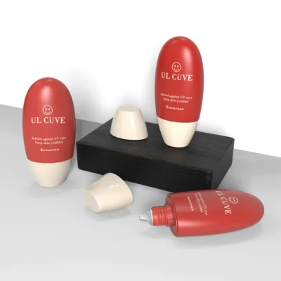 Oval Sunscreen Bottle
