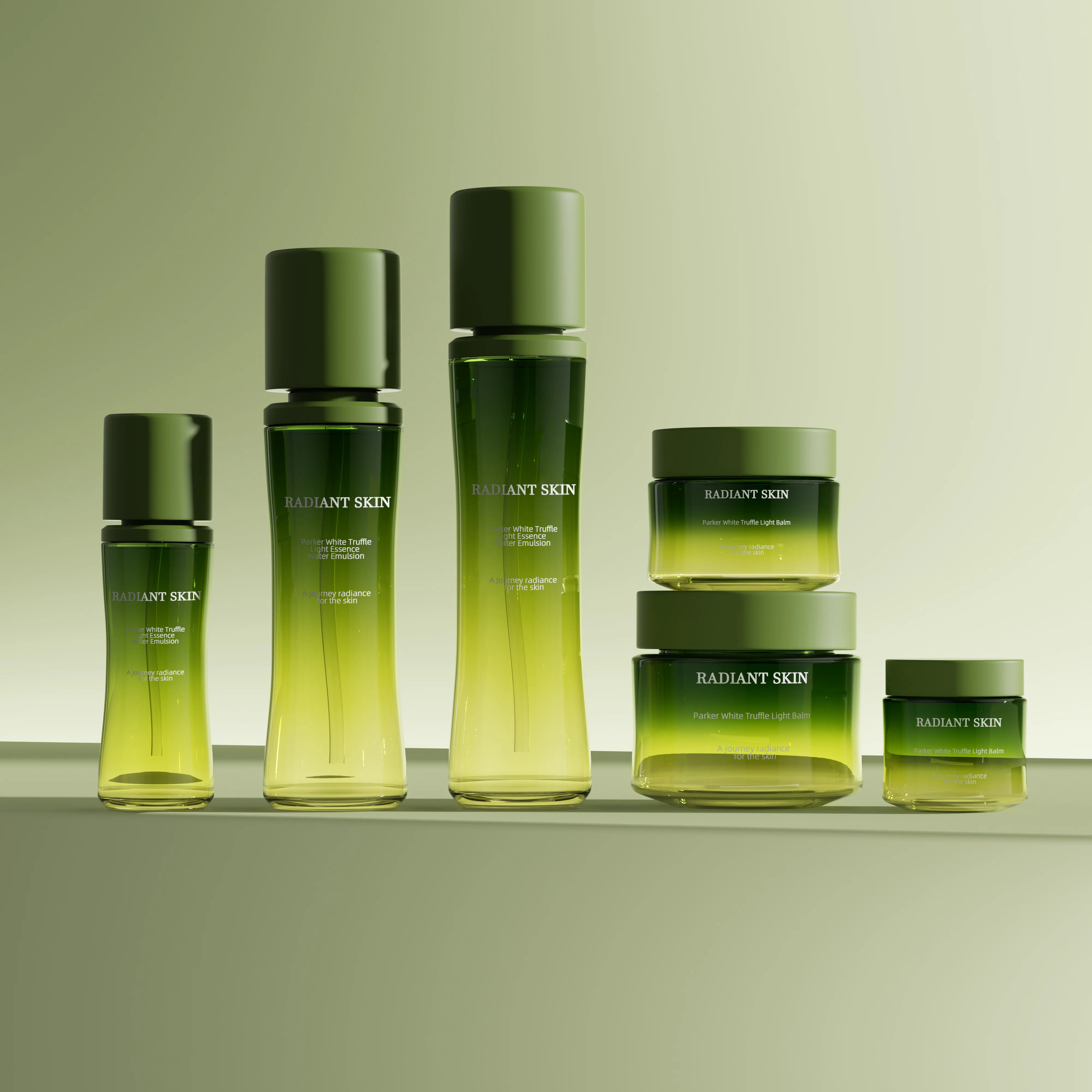 Custom Glass Skincare Bottle