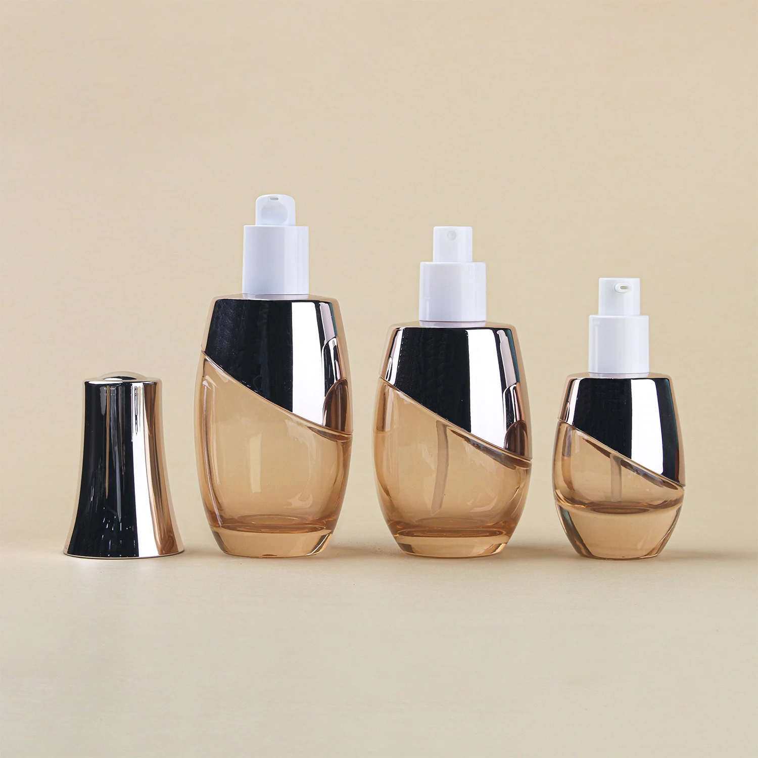 Skincare Glass Lotion Bottle