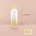 600ml Shample Bottle