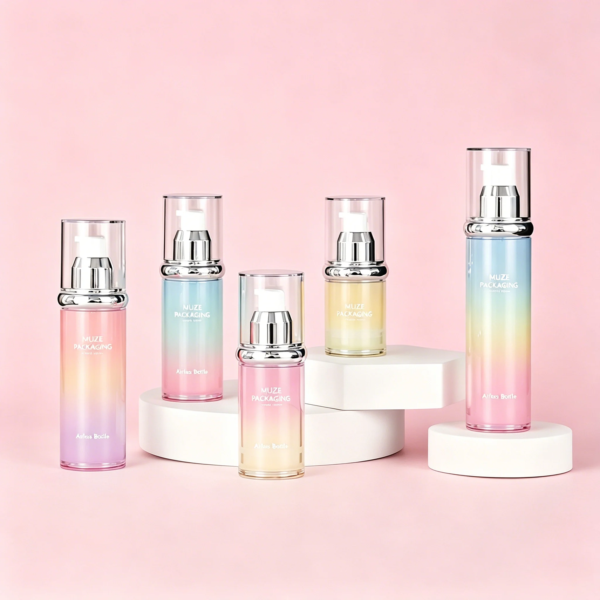 Airless Pump Bottle for Cosmetics