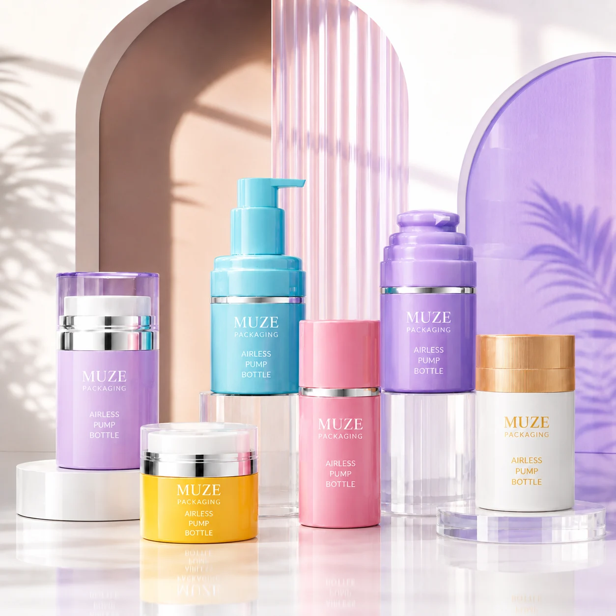 50ml Airless Pump Jar Packaging