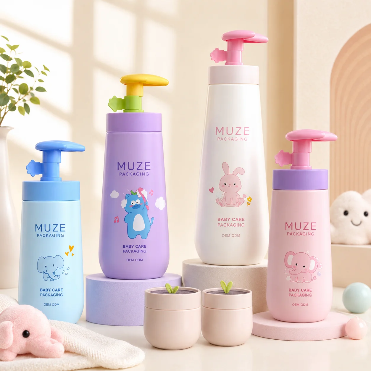 Baby Care Bottle Packaging Factory