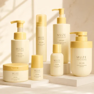 Shampoo and Conditioner Bottles
