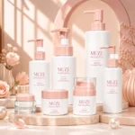 Pink Cosmetic Bottle Packaging