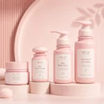 Pink Baby Skincare Bottle