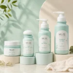 Green Baby Skincare Bottle