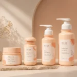 Orange Color Baby Skincare Bottle