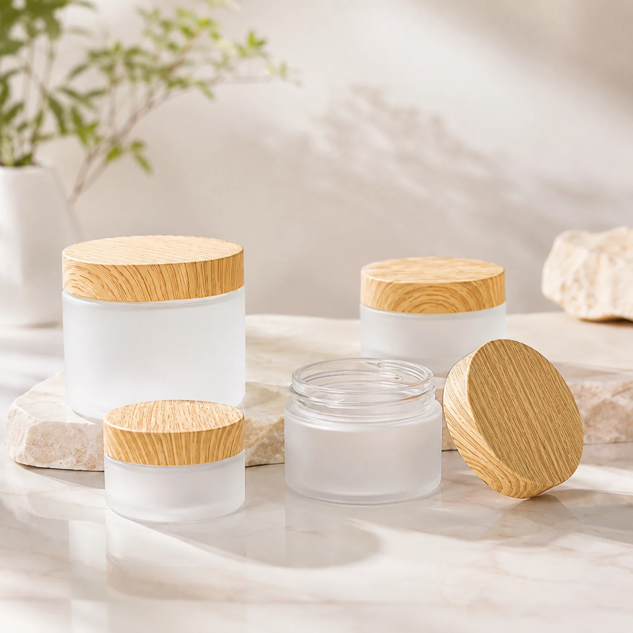 ECO Cosmetic Cream Jars