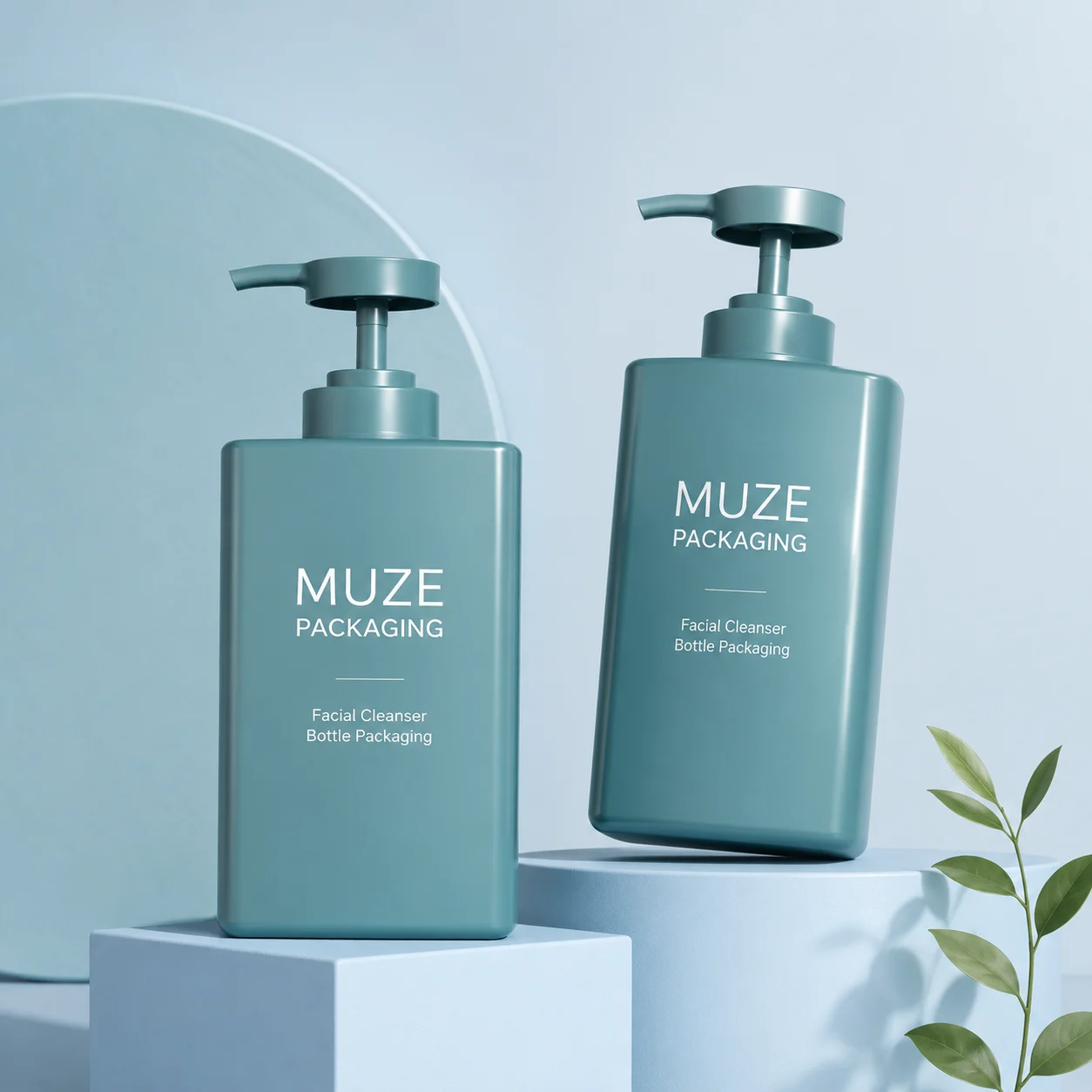 100ml Facial Cleanser Bottles