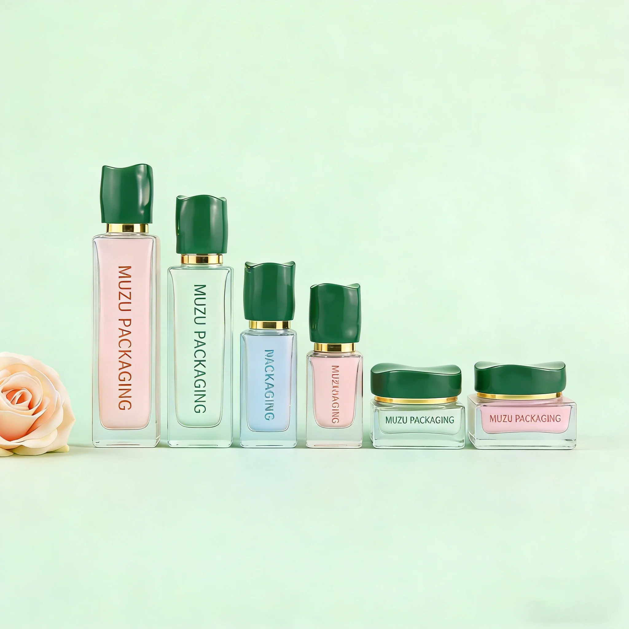 Glass Cosmetic Bottle