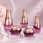 Pink luxury Glass Bottle Set OEM