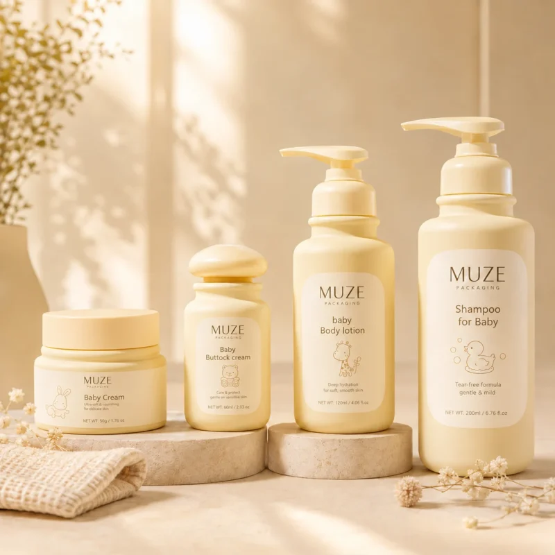 Yellow Skincare Bottle