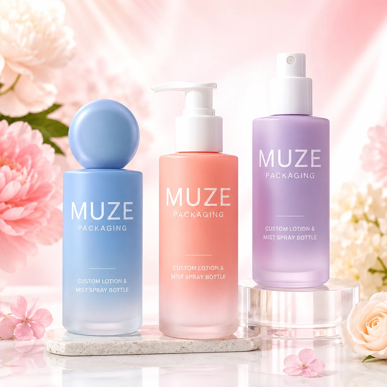 Lotion & Mist Spray Bottles