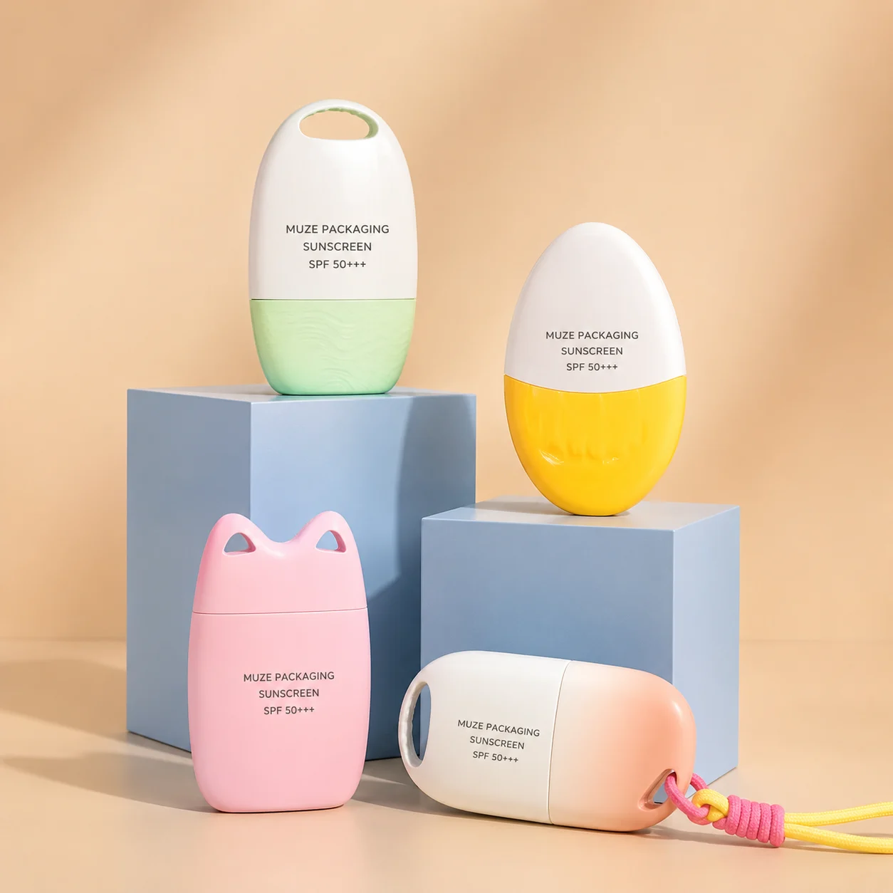 Sun Block Bottles