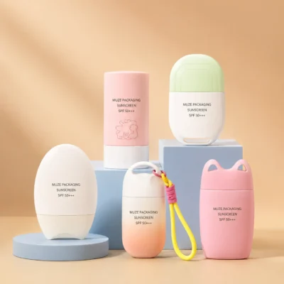Sun Block Bottles in Stock