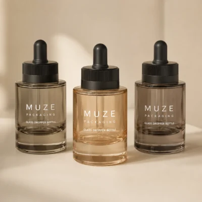 Luxury Thick Wall Glass Dropper Bottle