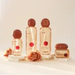 Luxury Cosmetic Glass Bottle Set