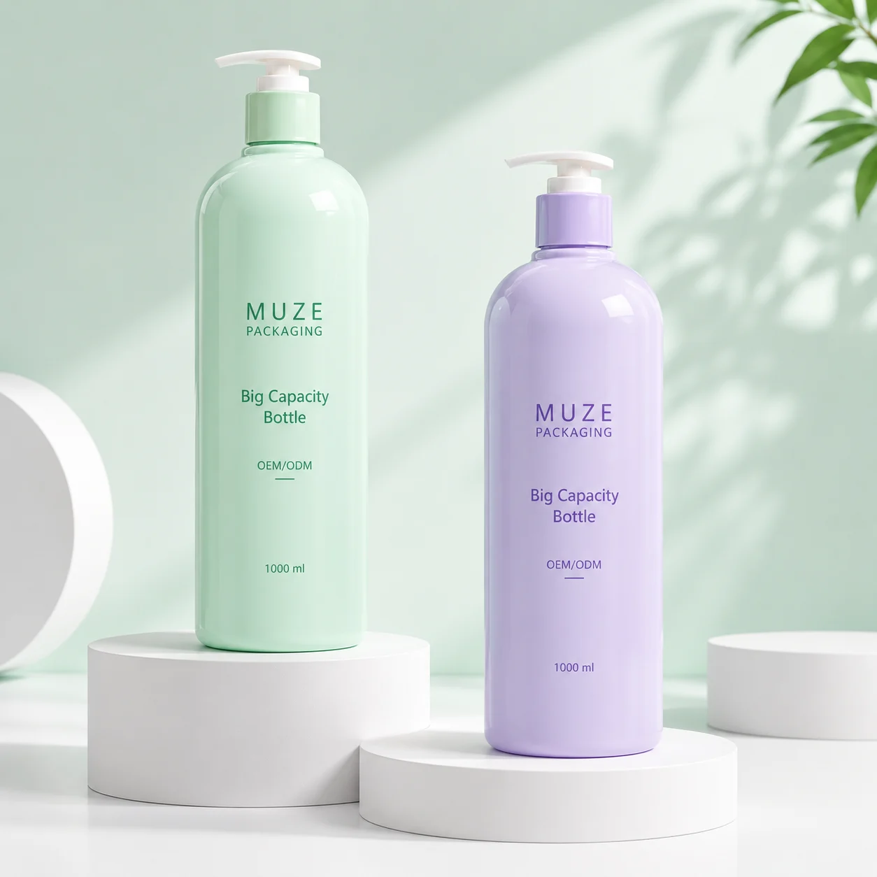 Big Capacity Shampoo Bottle