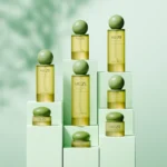 Round Glass Cosmetic Bottle Set OEM
