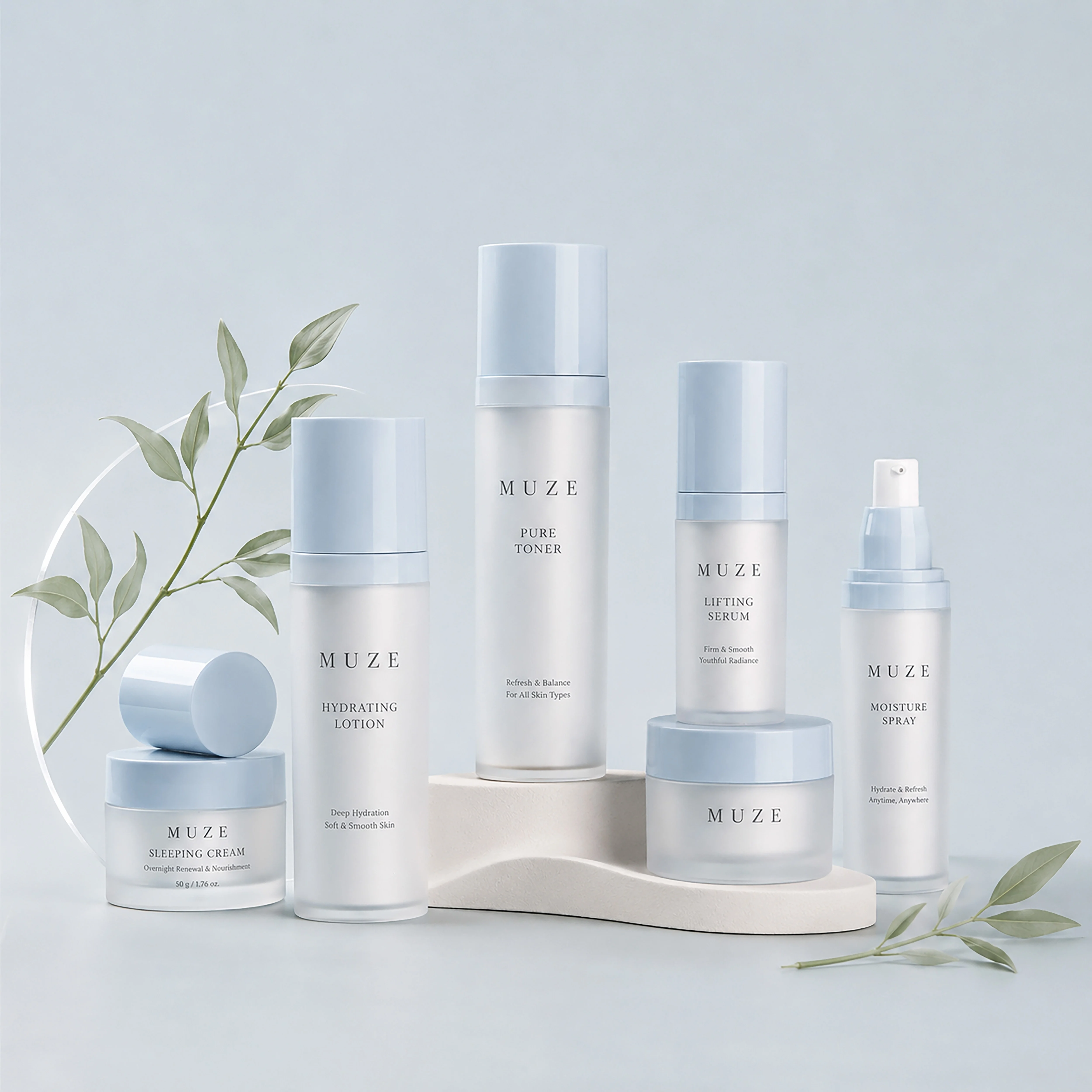 cosmetic bottle sets OEM