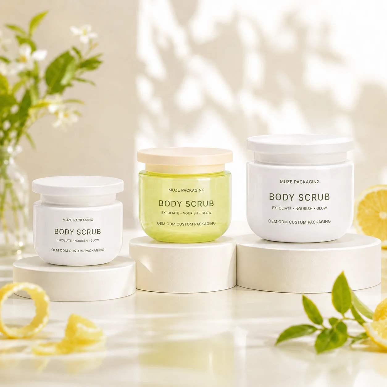 Sugar Body Scrub Jars