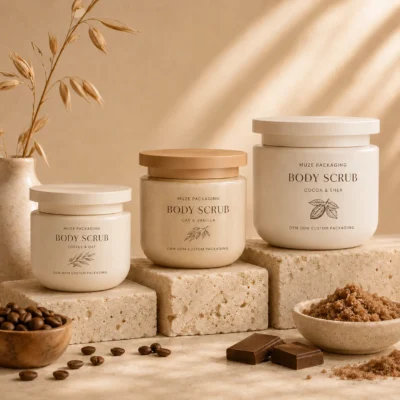 Coffe Body Scrub Jars