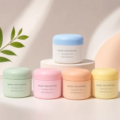 Round Cosmetic Cream Jars