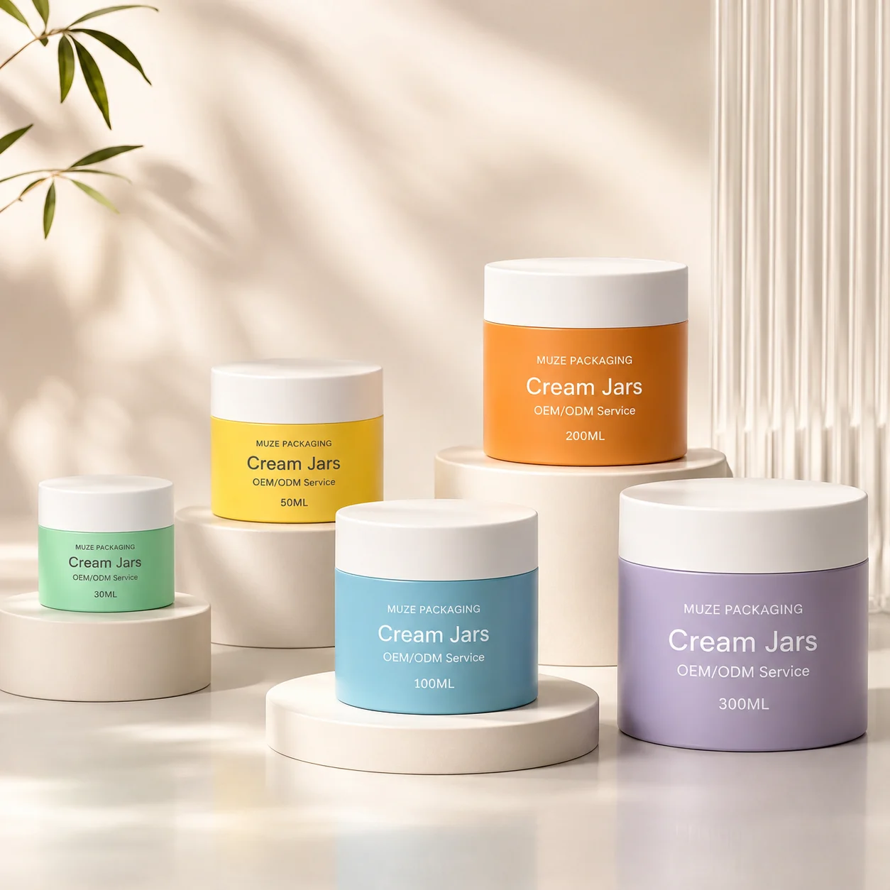 Cosmetic Cream Jars 100g