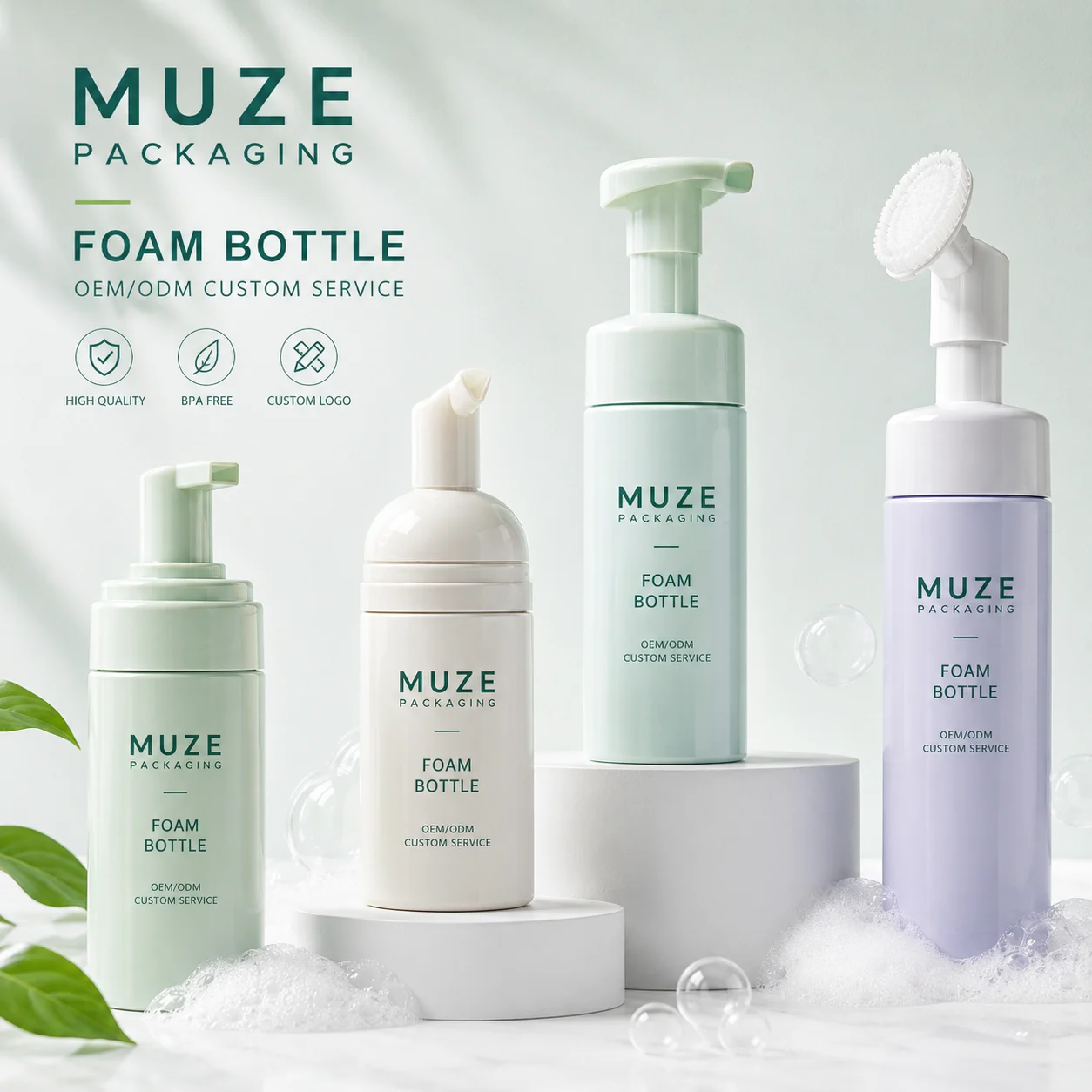 Foam Pump Bottles for Hand Wash