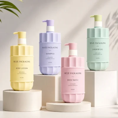 400ml Body Wash Shampoo Bottle