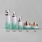 Glass Cosmetic Bottle Set Packaging
