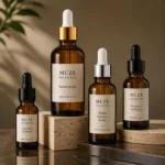 Dark Amber Glass Dropper Bottles