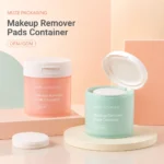 Plastic Cosmetic Jars for Makeup Remover