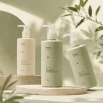 Soft Touch Shampoo and Conditioner Bottle Green