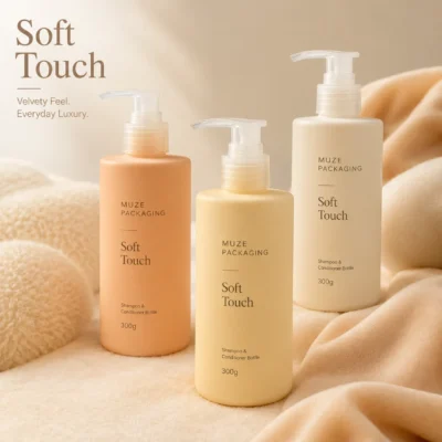 Soft Touch Shampoo and Conditioner Bottle OEM