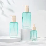 Square Glass Cosmetic Bottles OEM