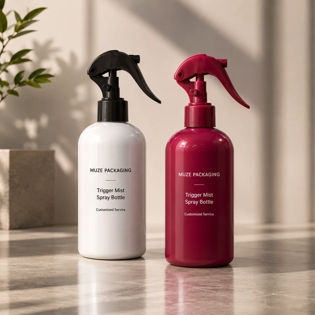 trigger mist spray bottle 300ml