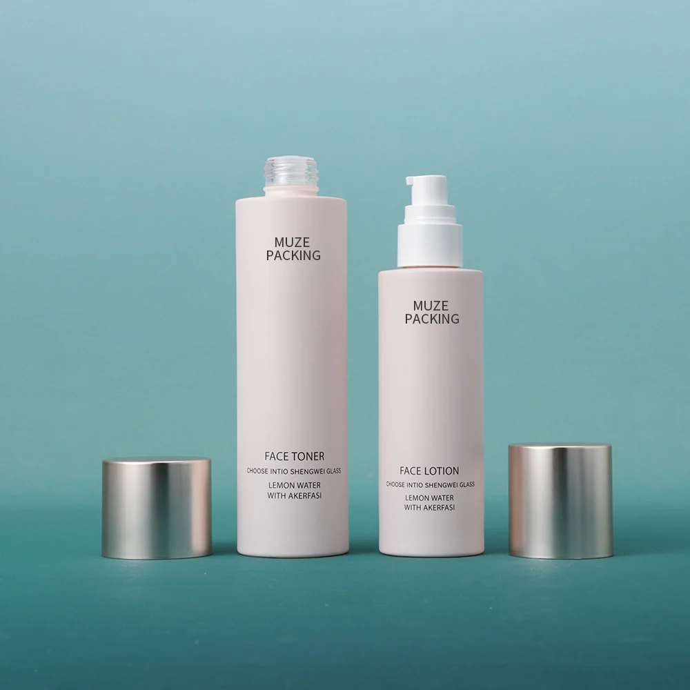 Glass Lotion Bottle