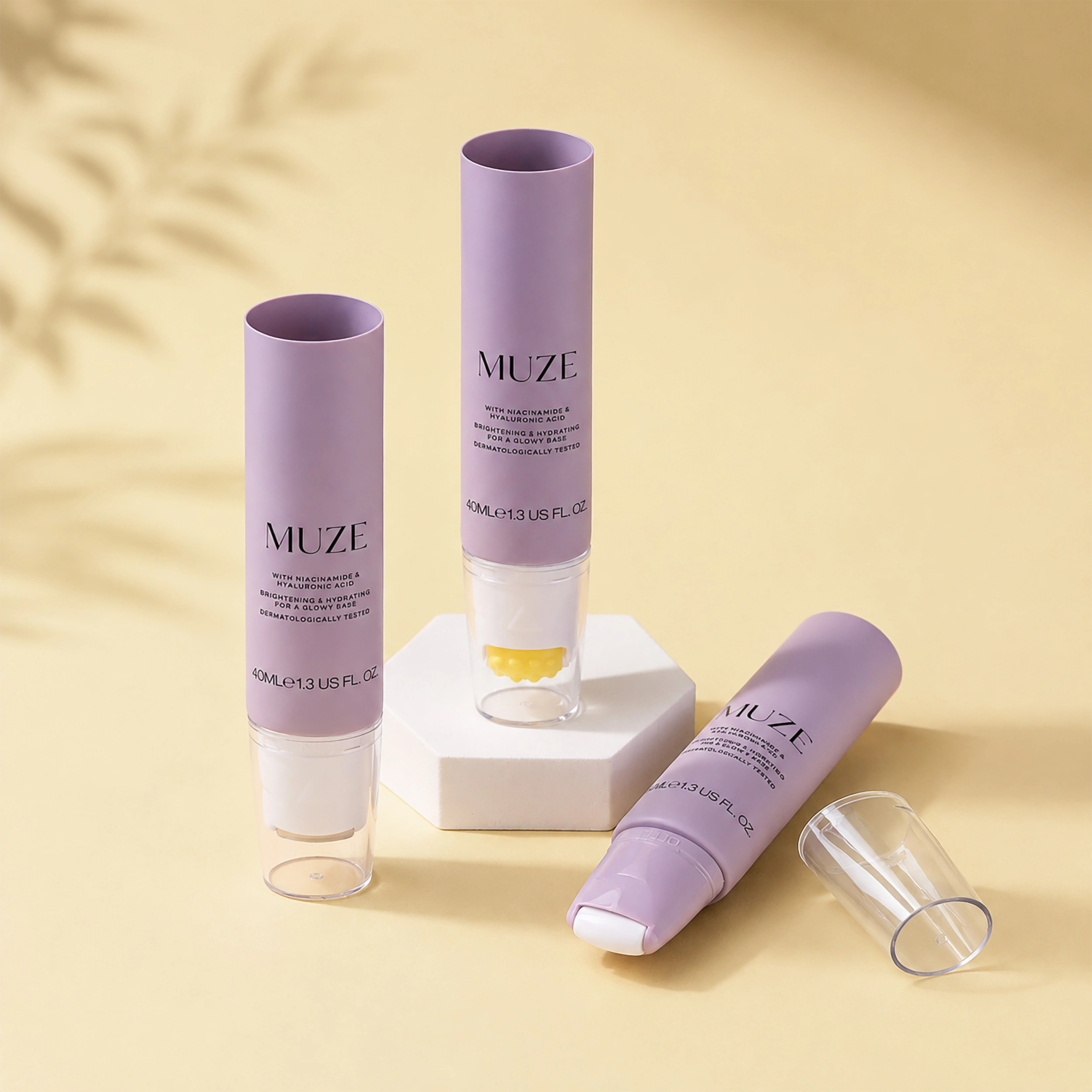 PCR PE Plastic Cosmetic Tubes