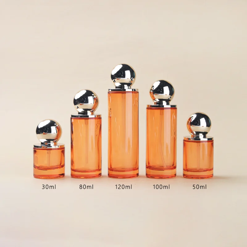 Custom Glass Bottle Set Manufacturer