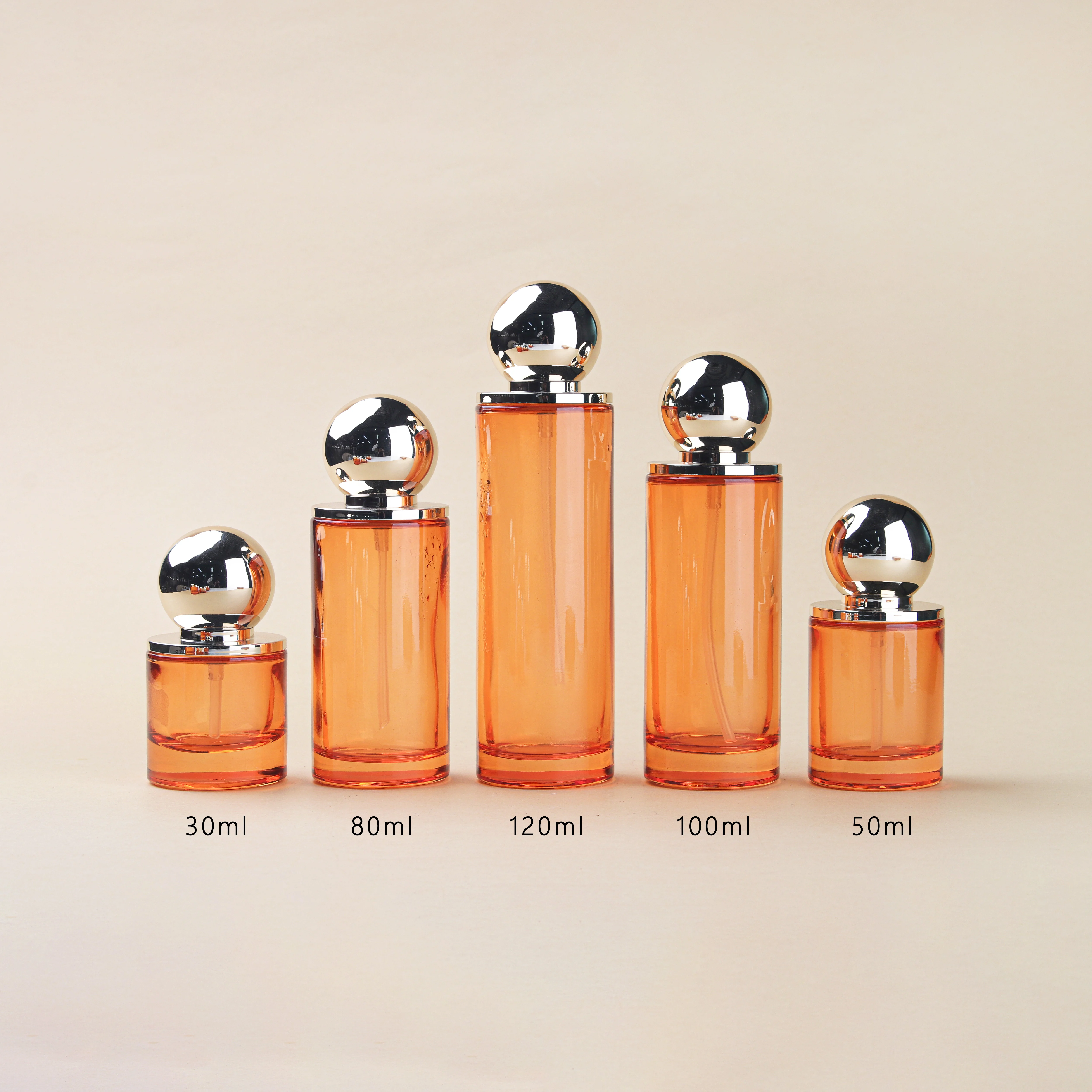 Custom Glass Bottle Set Manufacturer