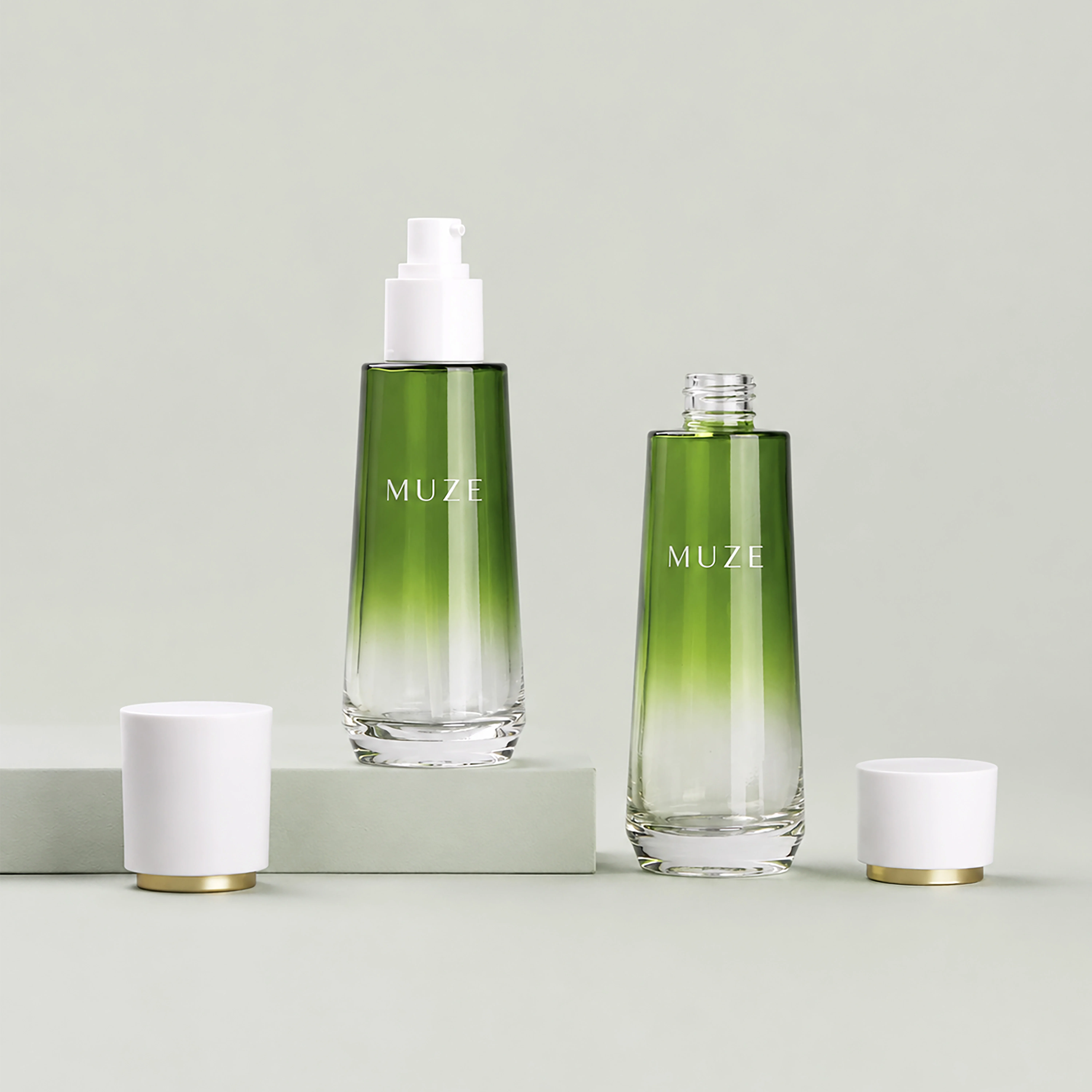 Glass Cosmetic Bottles for Lotion