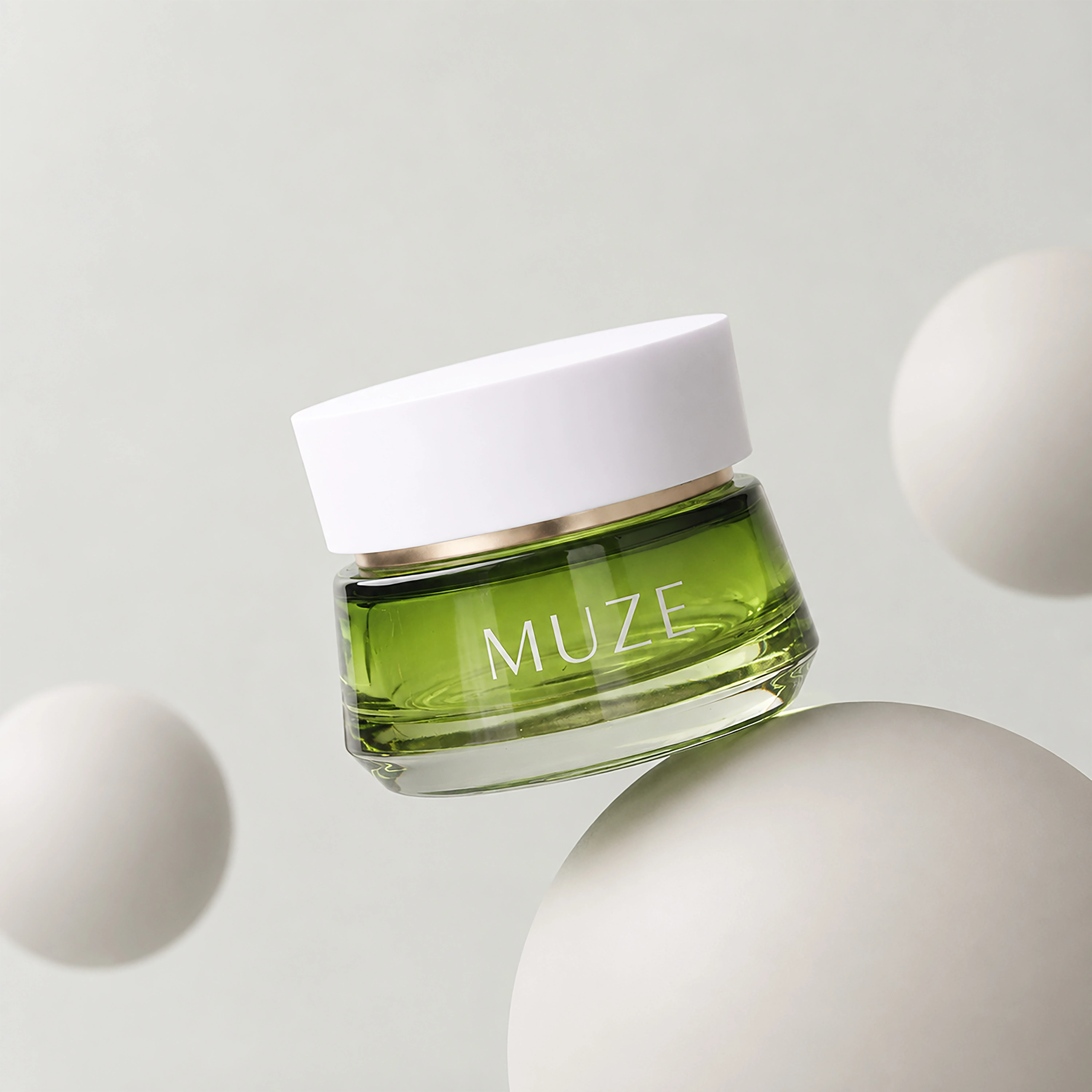 Glass Cosmetics Jars