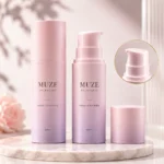 Pink Empty Airless Bottle