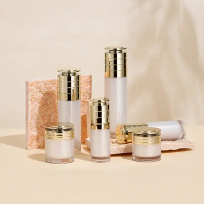 Luxury Cosmetic Bottle set with Jars